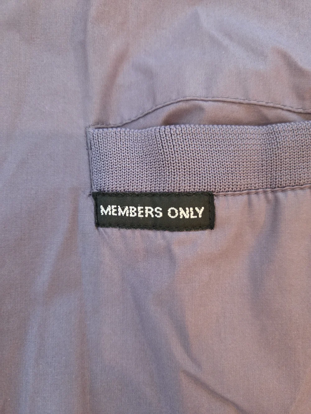 Members Only Lightweight Windbreaker Jacket - Purple